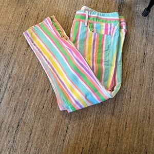 Lilly Pulitzer Worth Skinny Mini Zip Size 12